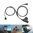 thumbnail image 4 of Adaptador PTT Para Auriculares, U94 PTT PU Cable Resistente A La Presión Sonido Claro Para V80 Para V82 Para V8, 4 of 7
