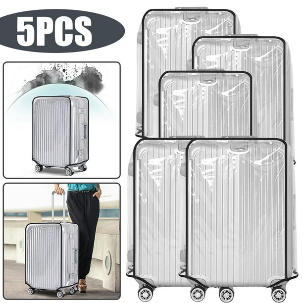 Cubierta Cubierta Transparente La Caja La Carretilla para La Maleta Con Ruedas (30 Pulgadas)