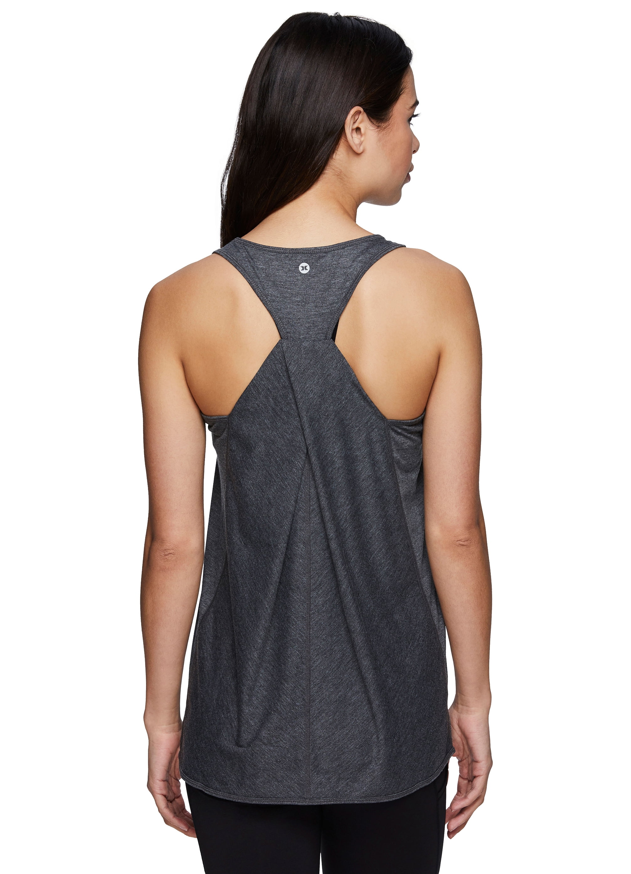 RBX Active Women's Twist Back Soft Relaxed Tank Top Tunic