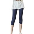 thumbnail image 5 of Tummy Control Slim Leg Pants for Women High Stretch Everyday Ankle Length Bottoms, 5 of 6