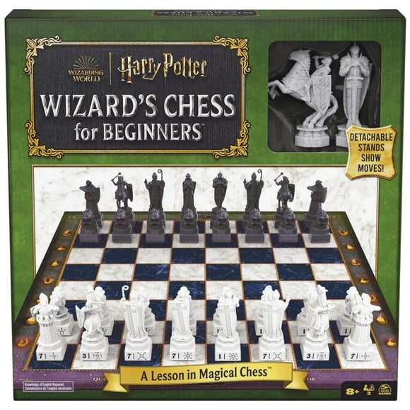 Juego de Ajedrez Spin Master Mundo Mágico de Harry Potter para Niños y Principiantes