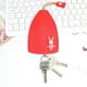 thumbnail image 4 of Estuche para llaves Carteras de dibujos animados Gato Ciervo Conejo Mini soporte para automóvil Suave (conejo) Rojo, 4 of 4
