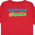 thumbnail image 4 of Inktastic Electrician in Training Boys or Girls Long Sleeve Toddler T-Shirt, 4 of 5