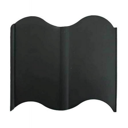 EXHUMKY 20Pcs Multi Functional Black Plastic Garden Edging Border for Flower Beds Pathways and Yard Decoration