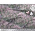 thumbnail image 3 of Soimoi Poly Georgette Fabric Curve Diamond Geometric Print Fabric by Yard 52 Inch Wide, 3 of 3