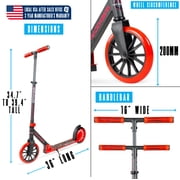 Madd Gear Eclipse Commuter 200mm Wheels Scooter - Great For Kids and Adults