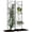 Black 2pcs, variant on Accreate Metal Garden Trellis for Climbing Plants, Outdoor Rustproof Trellis for Roses & Vegetables, Heavy Duty Plant Support Trellis, Black Decorative Garden Trellis for Vines and Flowers