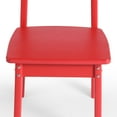 thumbnail image 5 of WestinTrends Treehouse Kids 5-Piece Modern HDPE Dining Table and Chairs Set, Red, 5 of 15