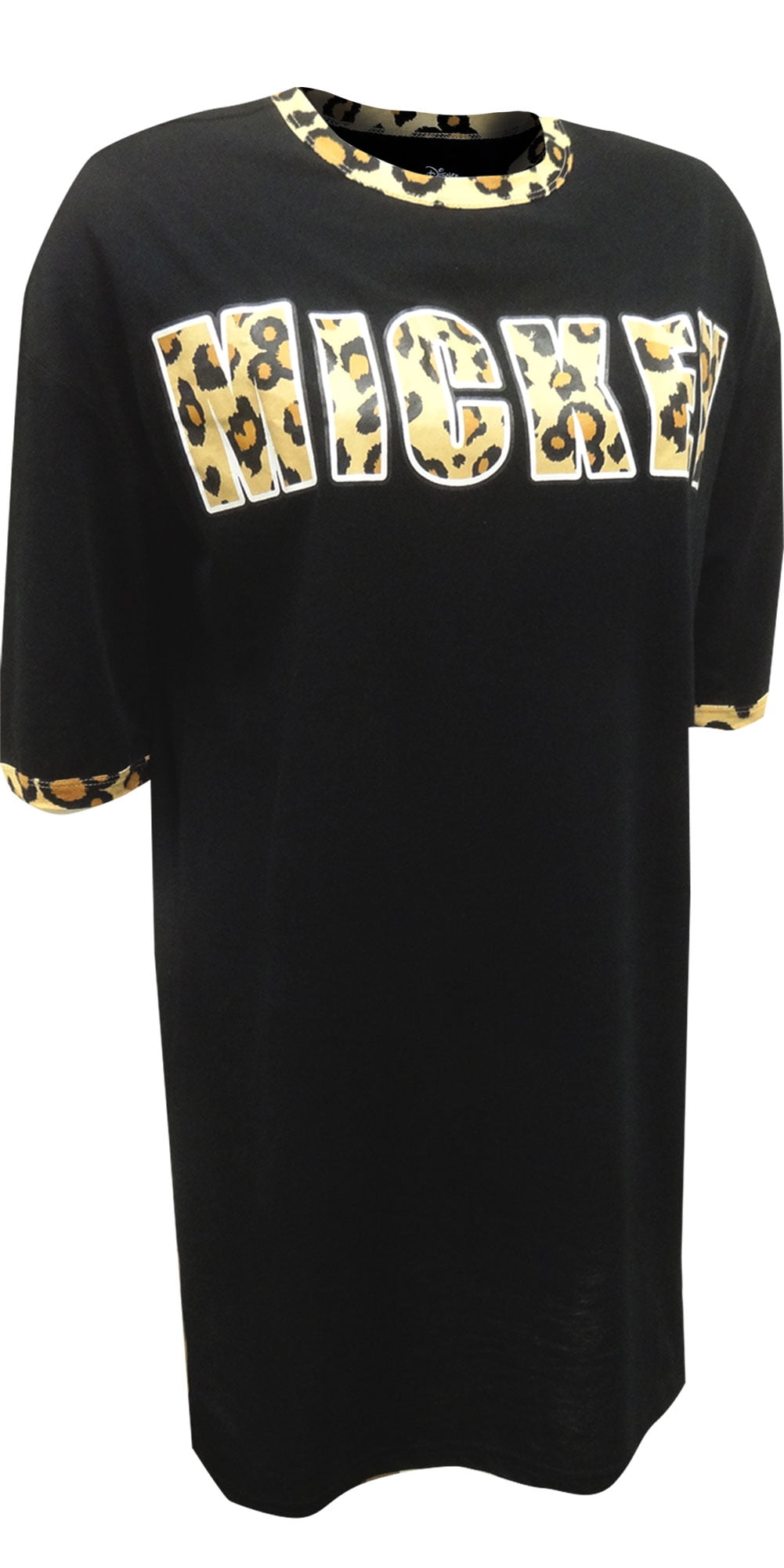 mickey mouse leopard shirt