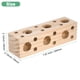 thumbnail image 3 of Uxcell Juguete para Masticar Pájaros, 2.12x2.12x7.87 en Madera de Pino Soporte para Loro Juegos de Morder para Loros/Ninfas/Periquitos, 3 of 7