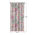 thumbnail image 5 of Pioneer Flower Floral Print Pattern Shower Curtain 36"x72" ,Bathroom Decorative Shower Curtains Set with 12 Hooks,Modern Waterproof Washable Shower Curtain, 5 of 6