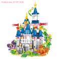 thumbnail image 5 of 4Sets Castle Building Blocks Toy Diy City Model Set Fairy Tale Princess Castle Building Bricks For Girl Toy Christmas Gift, 5 of 5