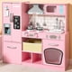 thumbnail image 1 of Juego de cocina Play Kitchen Set Lalalark, juguete de madera con luces y sonidos, 1 of 1