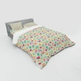 thumbnail image 2 of Ambesonne Turtle Bedding Set 4 Pcs, Pre- Theme Turtles, Queen, Multicolor, 2 of 2