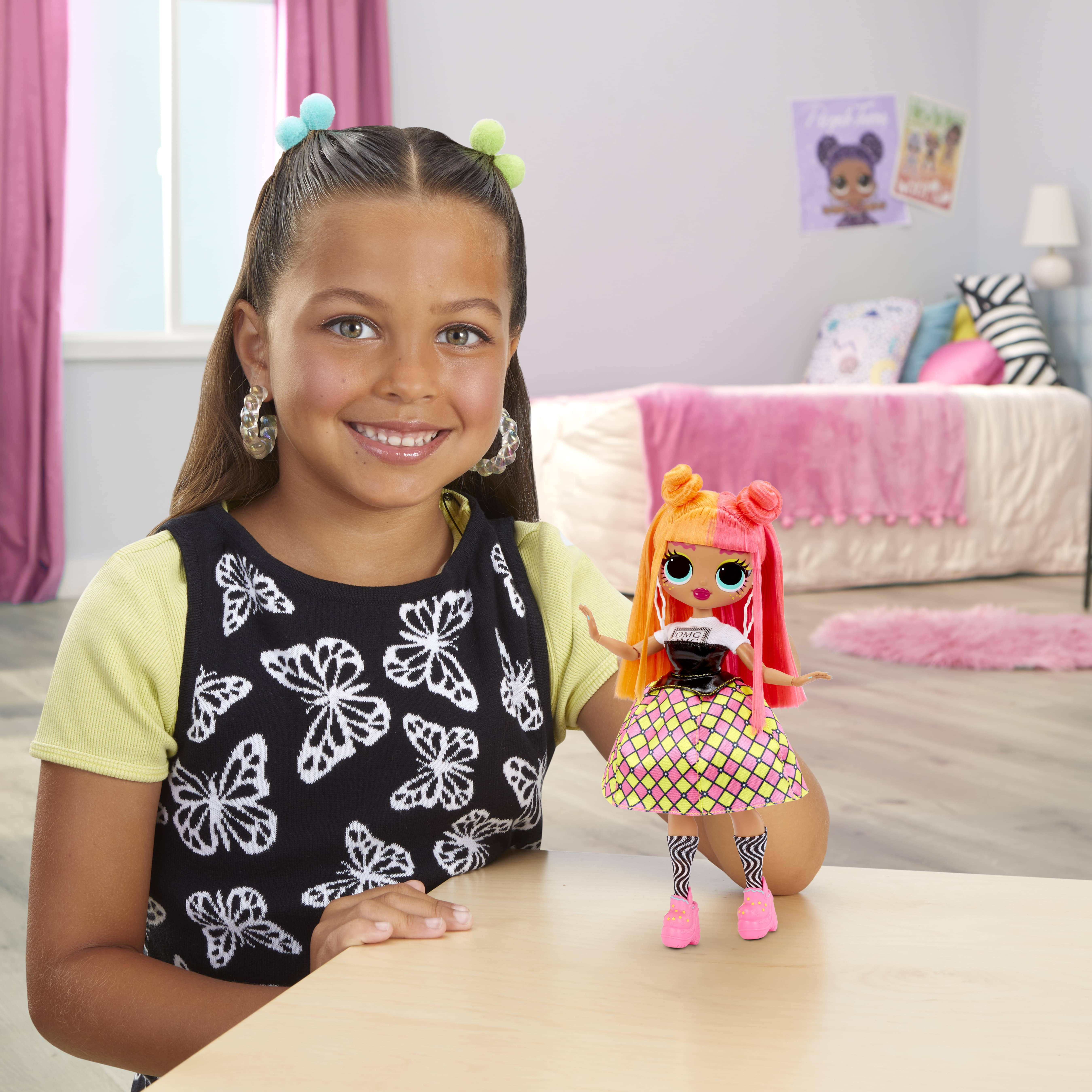 LOL Surprise OMG Neonlicious Fashion Doll with Fashions and Accessories, Ages 4+