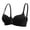 Black, variant on Aofany Women's Push up Bra Underwire Seamless Comfort Lightly Padded Plunge T-Shirt Bra Everyday Bras, 34B-38B
