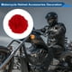 thumbnail image 3 of Accesorios para Casco de Motocicleta Decoración Cola Redonda para Cascos de Motocicleta Bicicleta Esquí Pegatinas de Peluche Rojo 1 Juego, 3 of 6