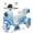 Blue, variant on Okybaby 12V Two Seater Kids Ride on Motorcycle, 3 Wheels Electric Motorcycle with Bluetooth,USB,Music,LED Light, Powered Ride Toys Car for Kids Aged 3-6,Blue
