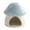 Blue, variant on Hamster House Ceramic Hideout Mushroom Shaped Durable Material for Small Pets Cage Decoration