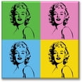 thumbnail image 1 of Cuadro Canva Listo Para Colgar Tipo Galería Marilyn 80X80 cm, 1 of 4