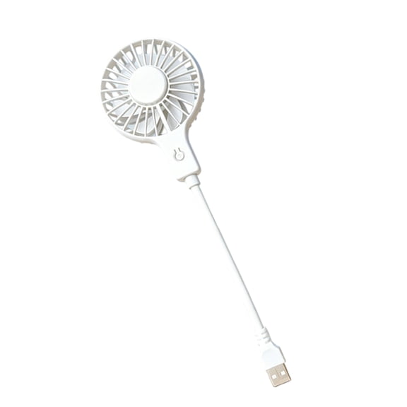 8cm USB Table Fan 35cm Height Adjustable Angles Quiet Cooling For Computer Mobile Power Supply Use