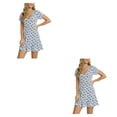 thumbnail image 3 of Sonducket Vestidos con cuello en V para mujer sexy para diario Vestido con estampado floral Type8 NO8, 3 of 6