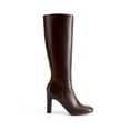 thumbnail image 2 of DREAM PAIRS Women's Knee High Boots, Round Toe Block High Heel Dress Boots, 2 of 3