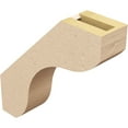 thumbnail image 5 of Ekena Millwork 3"W x 12"D x 12"H Stanfield Rough Cedar Woodgrain TimberThane Knee Brace, Primed, 5 of 6
