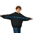 thumbnail image 4 of Sudaderas con capucha para niños y niñas, sudaderas casuales de manga larga, lindas sudaderas de gran tamaño con bolsillo de polar, chaquetas para niñas, 4 of 6