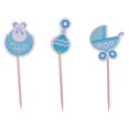 thumbnail image 6 of Animal Cupcake Toppers Picks baby Shower Birthday Party Set , , Size It', 6 of 8
