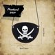 thumbnail image 2 of Parches de ojo de pirata, disfraz de fieltro negro, parches de ojo de capitán de calavera de un solo ojo para fiesta temática de piratas de carnaval (10 piezas), 2 of 5