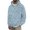 H123 Light Blue, variant on SJLDQY Mens Hoodies Casual Leopard Graphic Hooded Sweatshirts for Men Long Sleeve Loose Fit Hoodie Fall Winter Comfy Pullover Tops