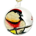 thumbnail image 3 of Hand Painted Bird Ornaments – Austrian Glass Hanging Art, Set of 3, 3 of 8