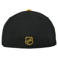 thumbnail image 4 of Men's New Era Black/Gold Boston Bruins Mesh Crown Two-Tone 59FIFTY Fitted Hat, 4 of 4