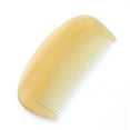 thumbnail image 3 of Lishi Handmade Anti Static Natural Sheep Horn Comb - Professional Detangling Massage Comb, 3 of 5