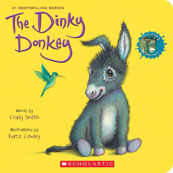 Pre-Owned The Dinky Donkey: A Board Book (a Wonky Donkey Book) (Board book) 1338815326 9781338815320