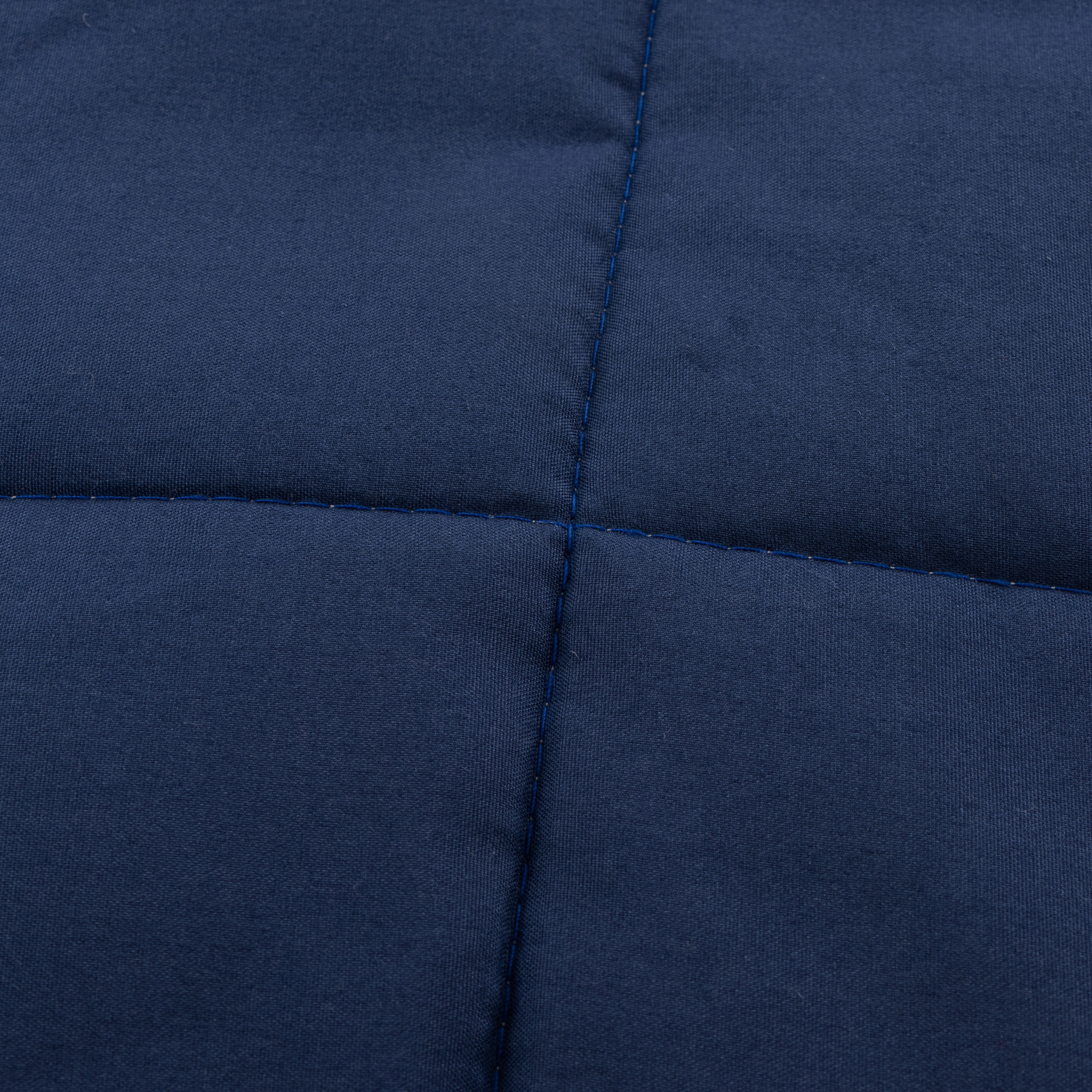 King Comforter Set All Season Reversible Bed Set with 2 Pillow Cases 3 Pieces Bedding Sets Down Alternative Blue/Gray Comforters