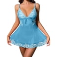 thumbnail image 1 of New Model Sexy Lace Bodysuit With Shapewear And Alluring Sheer Nightgown, 1 of 4