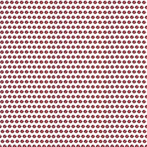 33 Inch 07Mm Round Metallic Burgundy Mardi Gras Beads 6 Dozen (72 Necklaces)