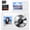 White, variant on 8K Digital Camera for Photography, 96MP CMOS Sensor, WiFi Connectivity, 2.8 Inch IPS Rear Screen, 1.54 Inch Front Screen, and 32GB card-Black
