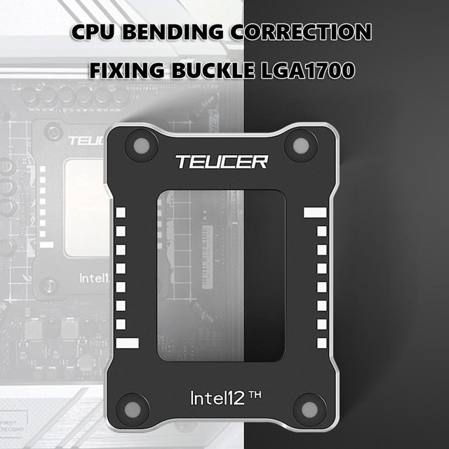 TEUCER LGA1700-BCF marco corrector de flexión de CPU de 12 generación con llave