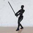 thumbnail image 4 of Less Than 5 Desktop Ornament T13 Action Figure 13 Action Figure with 4 Types of and 3 Types of Hands T 13 Action Figure Black 13 Action Figure N 13 Action Figure Dummy 13, 4 of 9