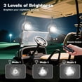 thumbnail image 4 of Ventilador para Carrito de Golf Roykaw 10400mAh con Luz LED 24 Horas 2 Unidades, 4 of 7