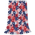 thumbnail image 2 of Vsdgher American Stars2 Ultra-Soft Micro flannel Blanket Throw Blankets for Couch Sofa, Bed (4 sizes)-80"x60", 2 of 7