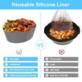 thumbnail image 4 of CSChome Stew Pot Liner Silicone Stew Pot Liner Easy to Use Food Grade Wear Resistant Temperature Resistant Long Lasting Slow Cooker Compartment, 4 of 7