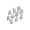 Style 2, variant on Rainbow Reflective Motorcycle Racing Stickers Decals for Bike Customization