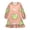Peach Frog, variant on Casual Dresses Nightgowns Velvet Pleated design One-Piece Nightdress for Indoor Outdoor Daily Green Croc 3-10T