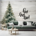 thumbnail image 4 of LaModaHome Ho Ho Ho Metal Wall Art for Living Room, Entryway,Festive Wall Decor, Minimalist Christmas Decor,Elegant Holiday Decoration,Housewrming GiftHome Decoration Gift -7.9"x8.7"/20x22cm, 4 of 5