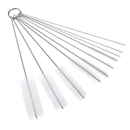 

Brushes Long Handle Lightweight Removable Nylon 10pcs/set Portable New