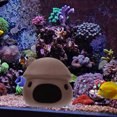 thumbnail image 6 of Aquarium Mushroom House Fish Tank Landscape Decor Shrimp Shelter Coffee Color, 6 of 6